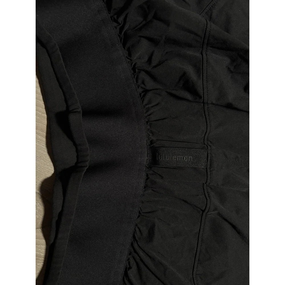 Lululemon Lab Womens Black 2-in-1 Running Shorts Size S Athleisure Activewear